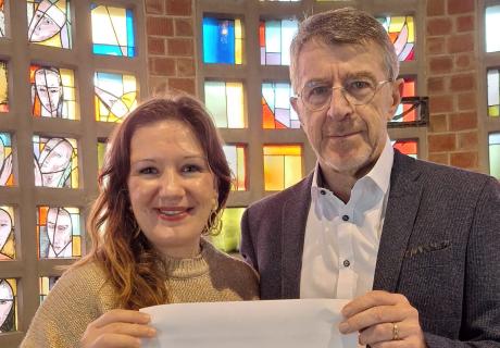 Ein Dialog zum Thema Zivilcourage - Pfarrerin Franziska Schmidt und Prof. Dr. Dieter Hermann
